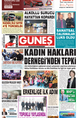 31.12.2024 Salı - Güneş Gazetesi