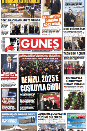 02.01.2025 Perşembe - Güneş Gazetesi